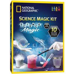 National Geographic Magic Chemistry Set Perform 10 Amazing Easy Tricks with Science, Create a Magic Show with Whiteâ¦ outofstock